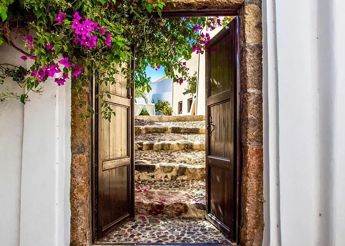 In Santorini With Stunning Outdoor Kitchen فيلة ميغالوخوري